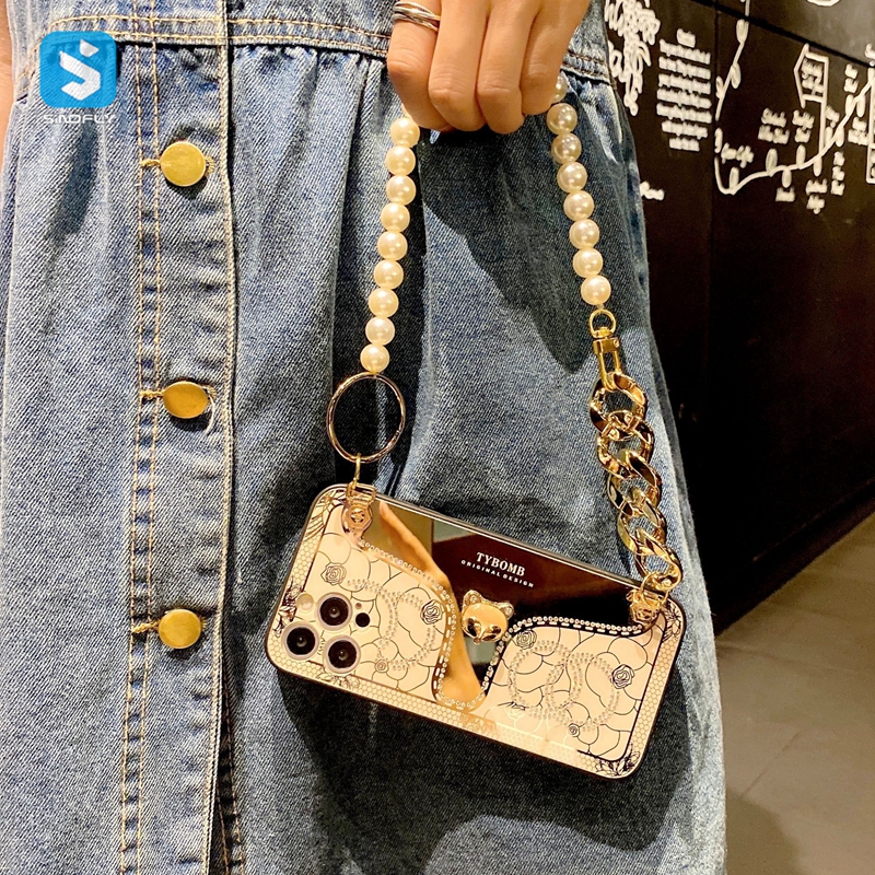 Lanyards chain phone case for Iphone 13 pro max